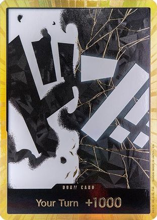 DON!! Card (Teach) (Gold) - Premium Booster -The Best- Vol. 2 Foil - Card Brawlers
