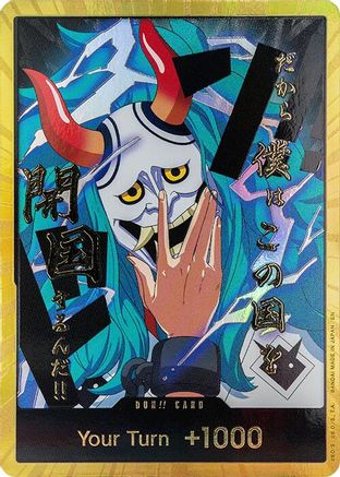 DON!! Card (Yamato) (Gold) - Premium Booster -The Best- Vol. 2 Foil - Card Brawlers