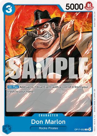 Don Marlon (OP17-052) - The World's Strongest Warriors - Card Brawlers