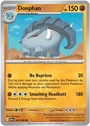 Donphan (045/null) [ME04 Chaos Rising] - Card Brawlers