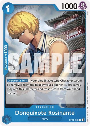 Donquixote Rosinante (048) (OP12-048) - Legacy of the Master - Card Brawlers