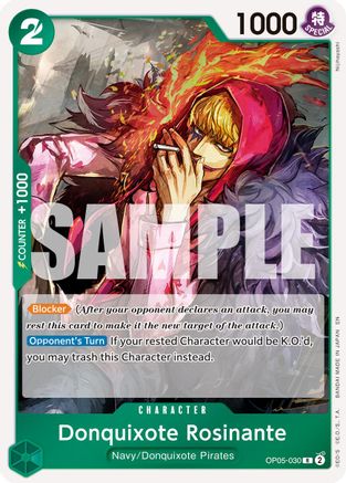 Donquixote Rosinante (Reprint) (OP05-030) - Premium Booster -The Best- Vol. 2 Foil - Card Brawlers