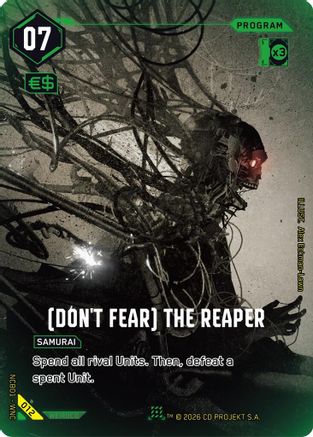 (Don't Fear) The Reaper (012) - Night City Brawl Season 1 Foil - Card Brawlers