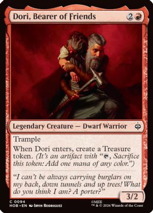 Dori, Bearer of Friends (HOB-094) - The Hobbit - Card Brawlers