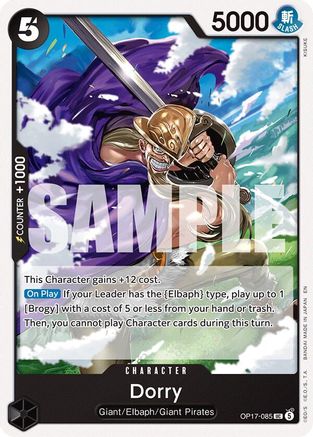 Dorry (OP17-085) - The World's Strongest Warriors - Card Brawlers