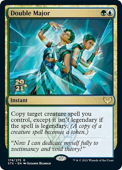 Double Major [Strixhaven: School of Mages Prerelease Promos] - Card Brawlers