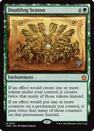 Doubling Season (PPECL-216) - Promo Pack: Lorwyn Eclipsed Foil - Card Brawlers