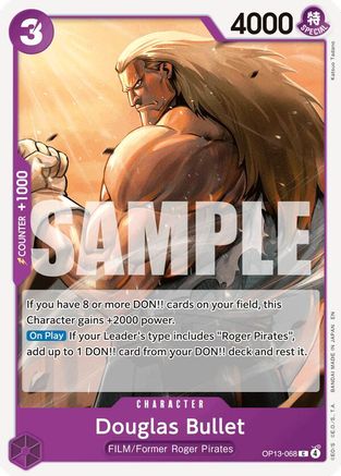 Douglas Bullet (OP13-068) - Carrying On His Will - Card Brawlers