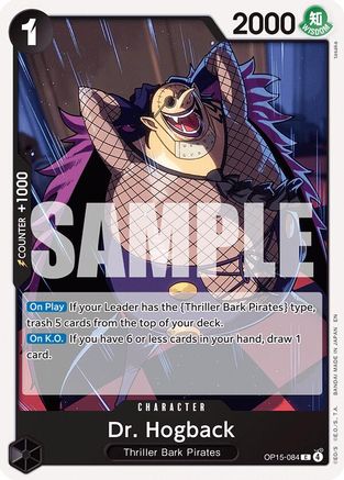 Dr. Hogback (OP15-084) - Adventure on Kami's Island - Card Brawlers
