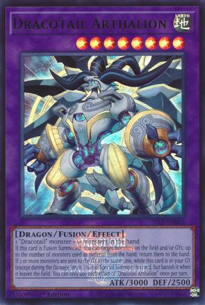 Dracotail Arthalion (Emblazoned) (26LP-EN003) - Limited Pack World Championship 2026 1st Edition - Card Brawlers