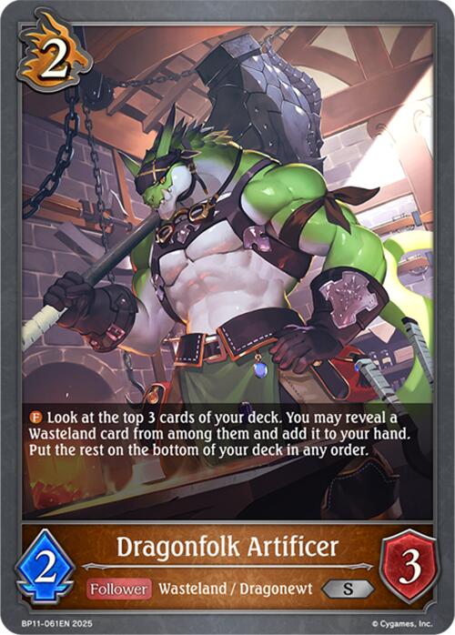 Dragonfolk Artificer (BP11 - 061EN) [Bullet of Fate] - Card Brawlers