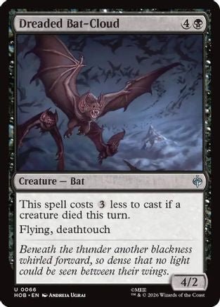 Dreaded Bat-Cloud (HOB-066) - The Hobbit Foil - Card Brawlers