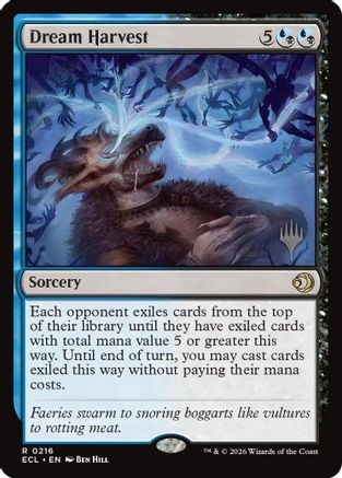 Dream Harvest (PPECL-216) - Promo Pack: Lorwyn Eclipsed Foil - Card Brawlers