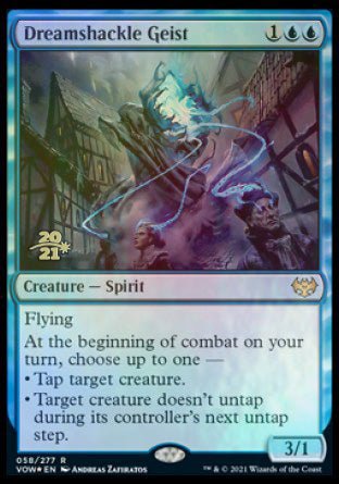 Dreamshackle Geist [Innistrad: Crimson Vow Prerelease Promos] - Card Brawlers