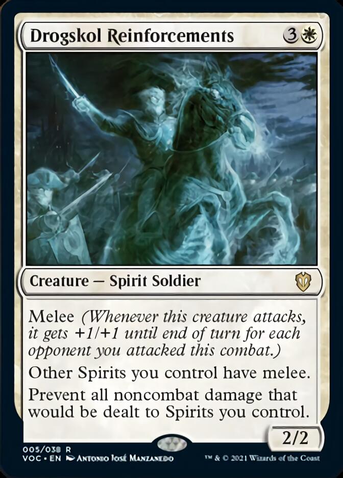 Drogskol Reinforcements [Innistrad: Crimson Vow Commander] - Card Brawlers