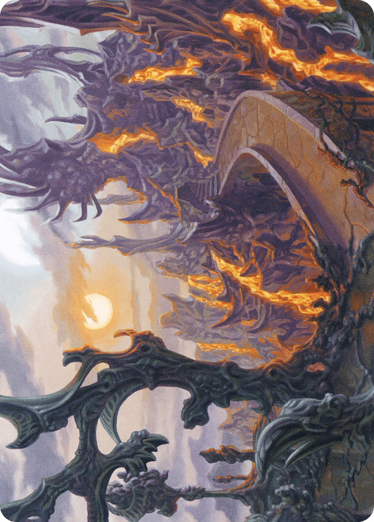 Drossforge Bridge Art Card [Modern Horizons 2 Art Series] - Card Brawlers