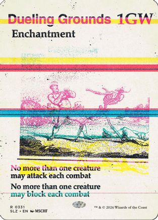 Dueling Grounds (0331) (SLZ-331) - Secret Lair x MSCHF: The Zeta Set - Card Brawlers