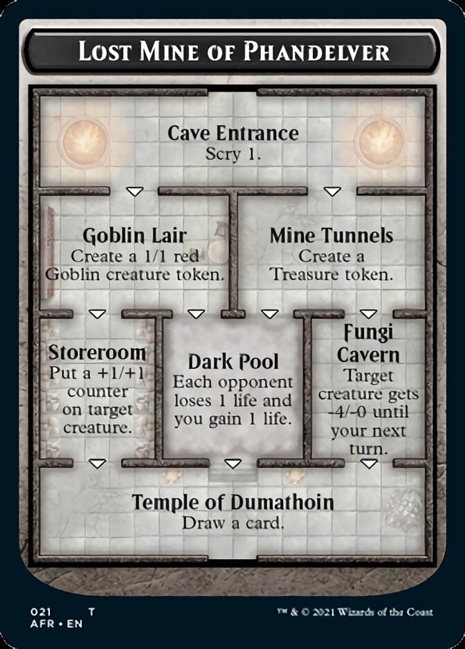 Dungeon of the Mad Mage // Lost Mine of Phandelver Double - Sided Token [Dungeons & Dragons: Adventures in the Forgotten Realms Tokens] - Card Brawlers