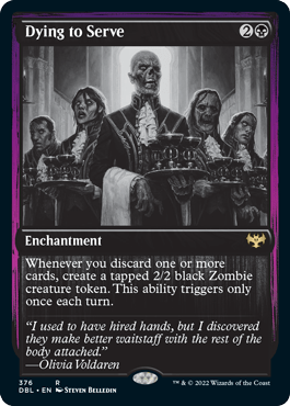 Dying to Serve [Innistrad: Double Feature] - Card Brawlers
