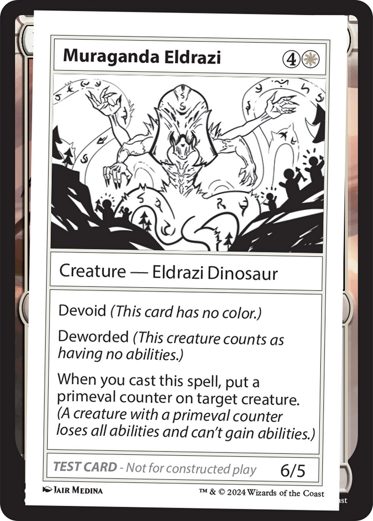 Muraganda Eldrazi [Mystery Booster 2 Playtest Cards] - Magic: The Gathering - Card Brawlers | Quebec | Canada |
