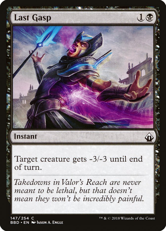 Last Gasp [Battlebond] - Magic: The Gathering - Card Brawlers | Quebec | Canada |