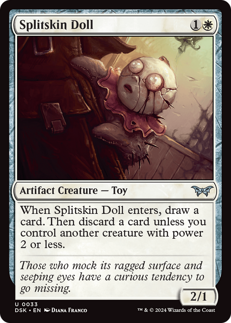 Splitskin Doll [Duskmourn: House of Horror] - Magic: The Gathering - Card Brawlers | Quebec | Canada |