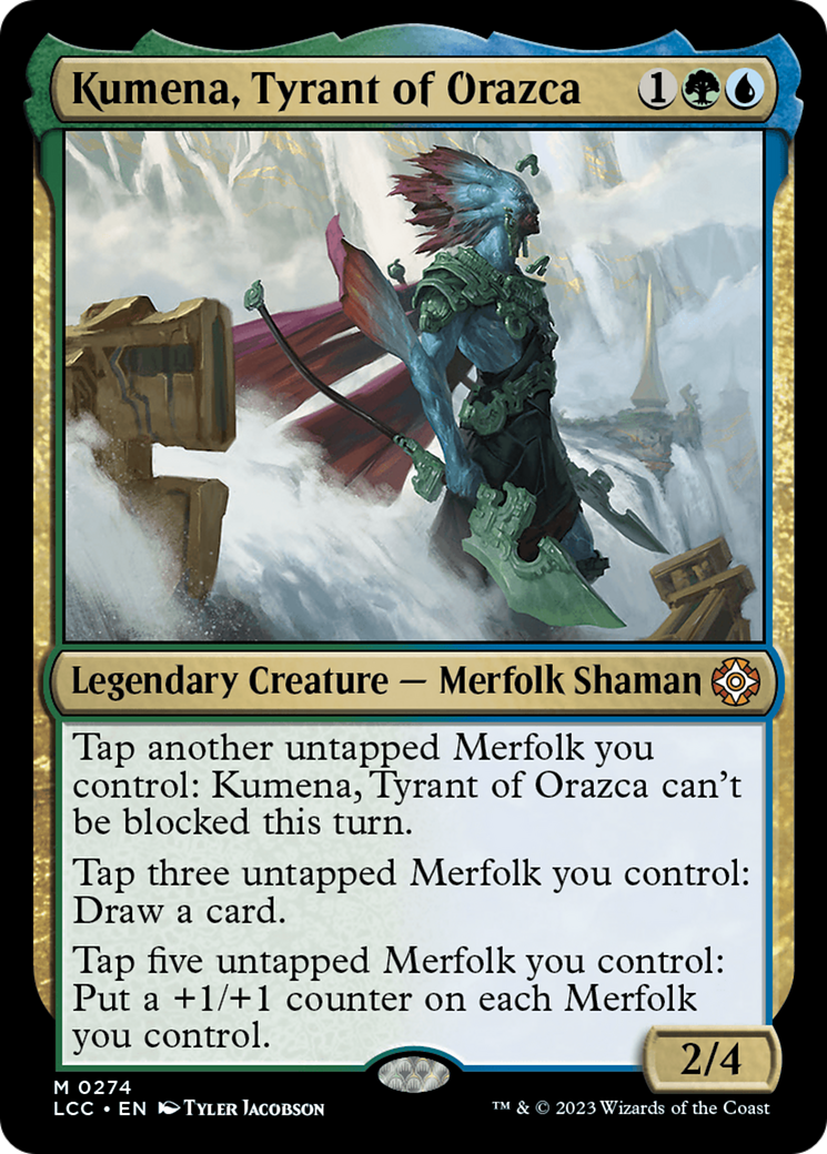 Kumena, Tyrant of Orazca [The Lost Caverns of Ixalan Commander] - Magic: The Gathering - Card Brawlers | Quebec | Canada |