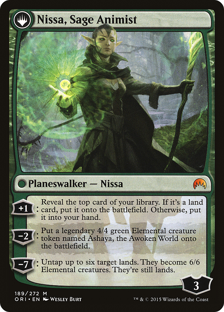 Nissa, Vastwood Seer // Nissa, Sage Animist [Secret Lair: From Cute to Brute] - Magic: The Gathering - Card Brawlers | Quebec | Canada |