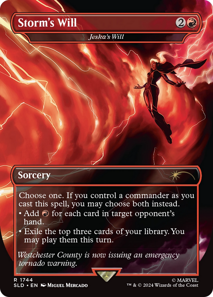 Storm's Will - Jeska's Will (Rainbow Foil) [Secret Lair Drop Series] - Magic: The Gathering - Card Brawlers | Quebec | Canada |