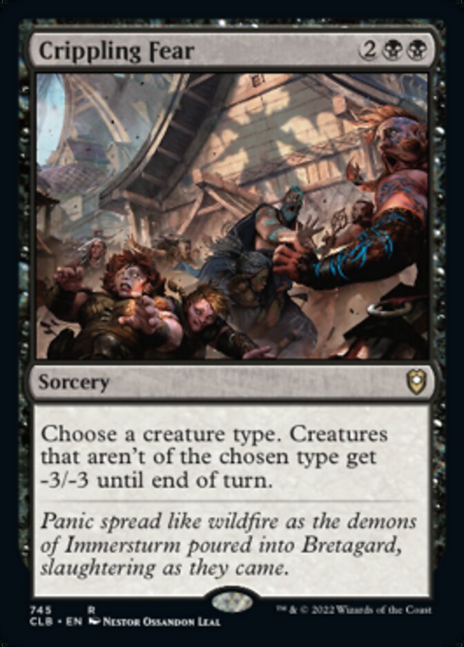 Crippling Fear [Commander Legends: Battle for Baldur's Gate] - Magic: The Gathering - Card Brawlers | Quebec | Canada |
