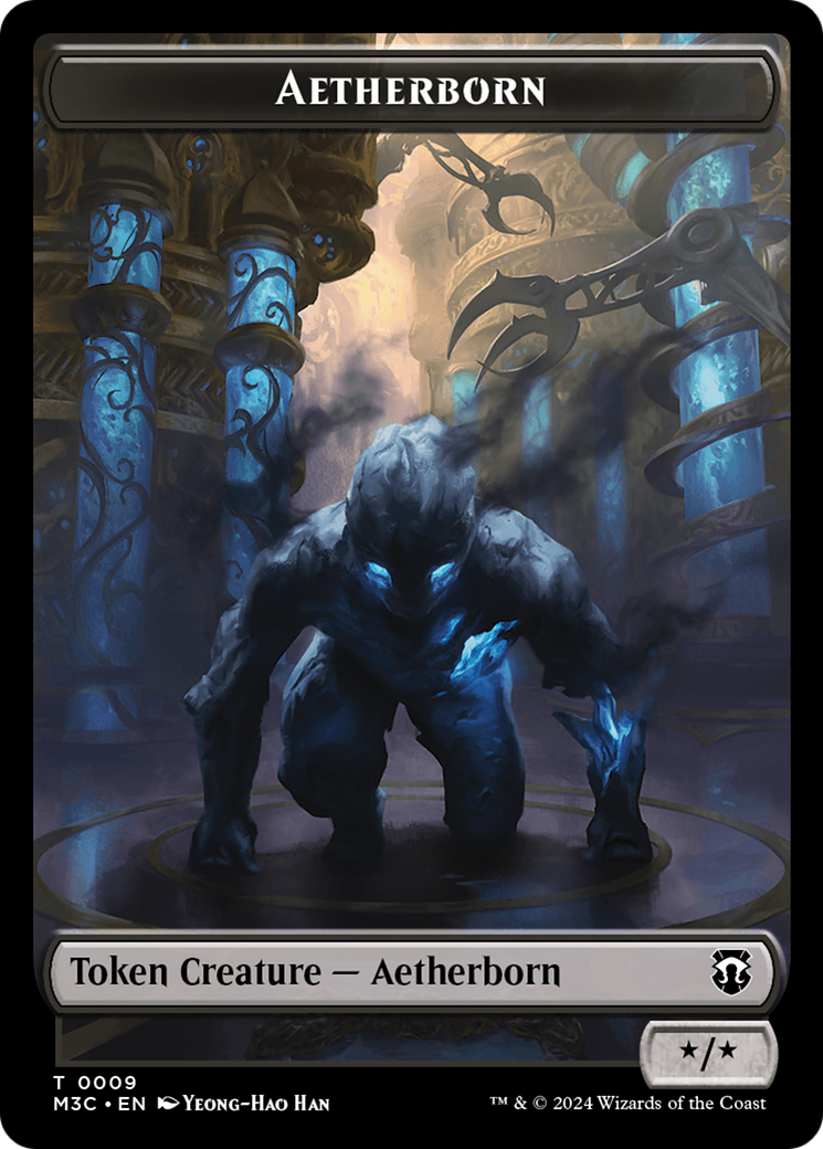 Aetherborn // Thopter Double-Sided Token [Modern Horizons 3 Commander Tokens] - Magic: The Gathering - Card Brawlers | Quebec | Canada |