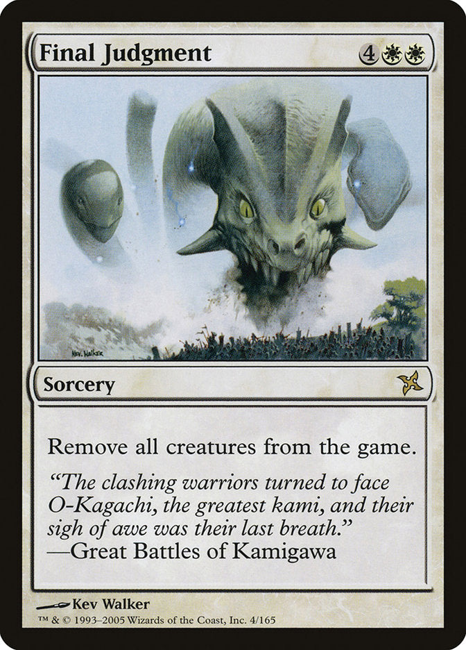 Final Judgment [Betrayers of Kamigawa] - Magic: The Gathering - Card Brawlers | Quebec | Canada |