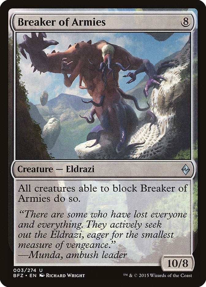 Breaker of Armies [Battle for Zendikar] - Magic: The Gathering - Card Brawlers | Quebec | Canada |