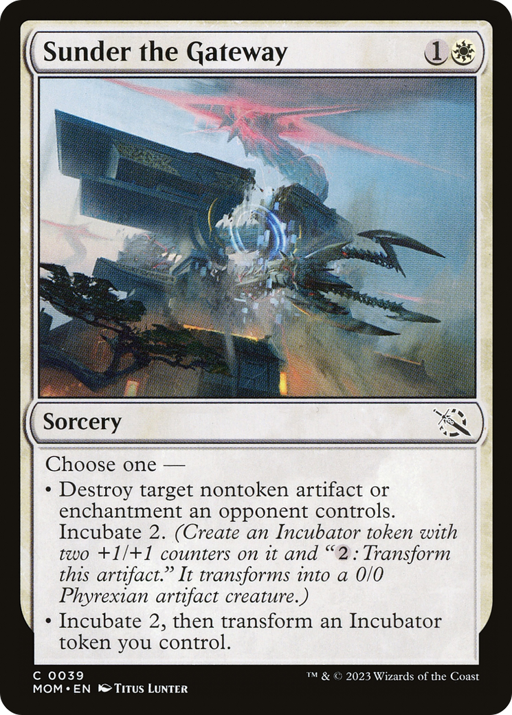 Sunder the Gateway [March of the Machine] - Magic: The Gathering - Card Brawlers | Quebec | Canada |