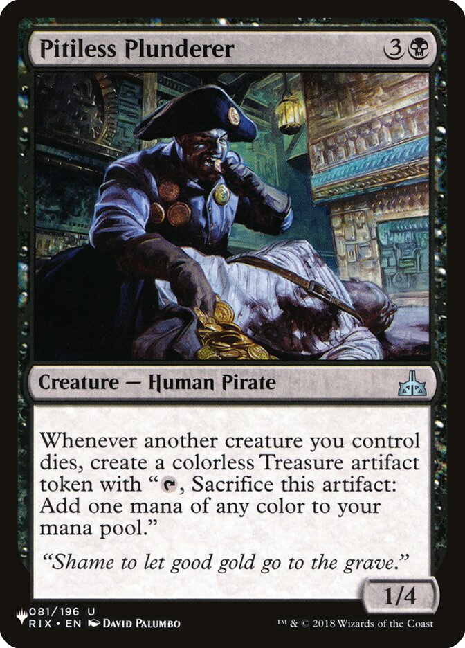Pitiless Plunderer [The List] - Magic: The Gathering - Card Brawlers | Quebec | Canada |
