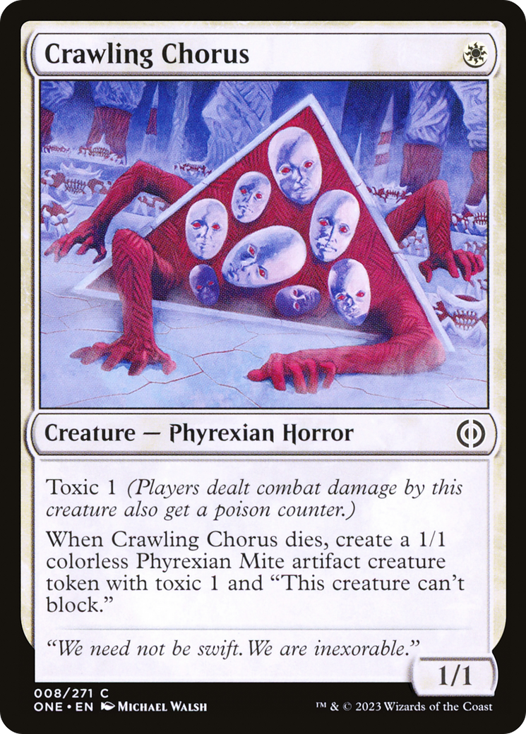 Crawling Chorus [Phyrexia: All Will Be One] - Magic: The Gathering - Card Brawlers | Quebec | Canada |