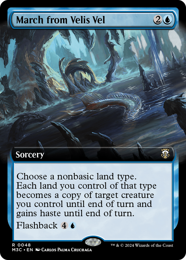 March from Velis Vel (Extended Art) [Modern Horizons 3 Commander] - Magic: The Gathering - Card Brawlers | Quebec | Canada |