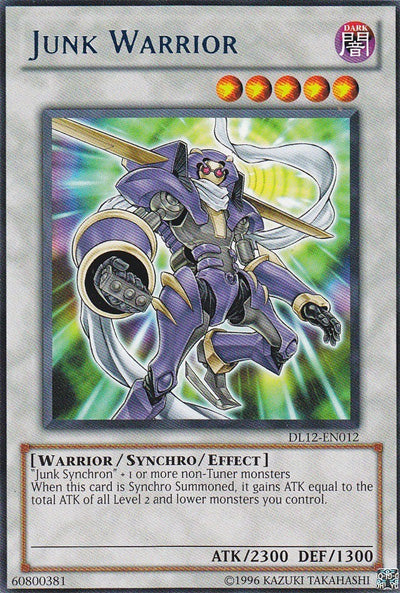 Junk Warrior (Blue) [DL12-EN012] Rare - Yu-Gi-Oh! - Card Brawlers | Quebec | Canada |