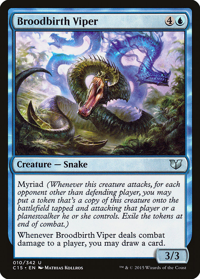 Broodbirth Viper [Commander 2015] - Magic: The Gathering - Card Brawlers | Quebec | Canada |