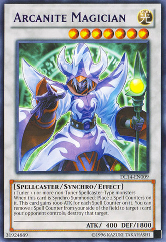 Arcanite Magician (Purple) [DL14-EN009] Rare - Yu-Gi-Oh! - Card Brawlers | Quebec | Canada |