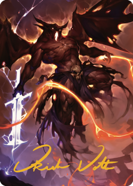 Balor Art Card (Gold-Stamped Signature) [Commander Legends: Battle for Baldur's Gate Art Series] - Magic: The Gathering - Card Brawlers | Quebec | Canada |