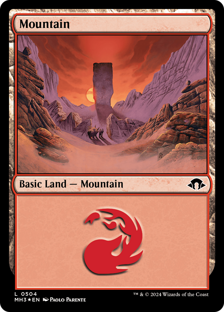 Mountain (0504) (Ripple Foil) [Modern Horizons 3] - Magic: The Gathering - Card Brawlers | Quebec | Canada |