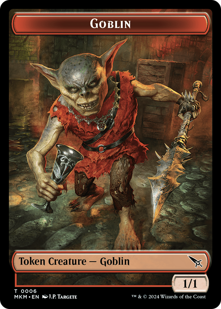 Goblin Token [Murders at Karlov Manor Tokens] - Magic: The Gathering - Card Brawlers | Quebec | Canada |