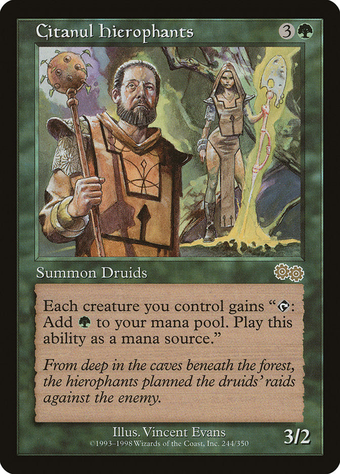 Citanul Hierophants [Urza's Saga] - Magic: The Gathering - Card Brawlers | Quebec | Canada |