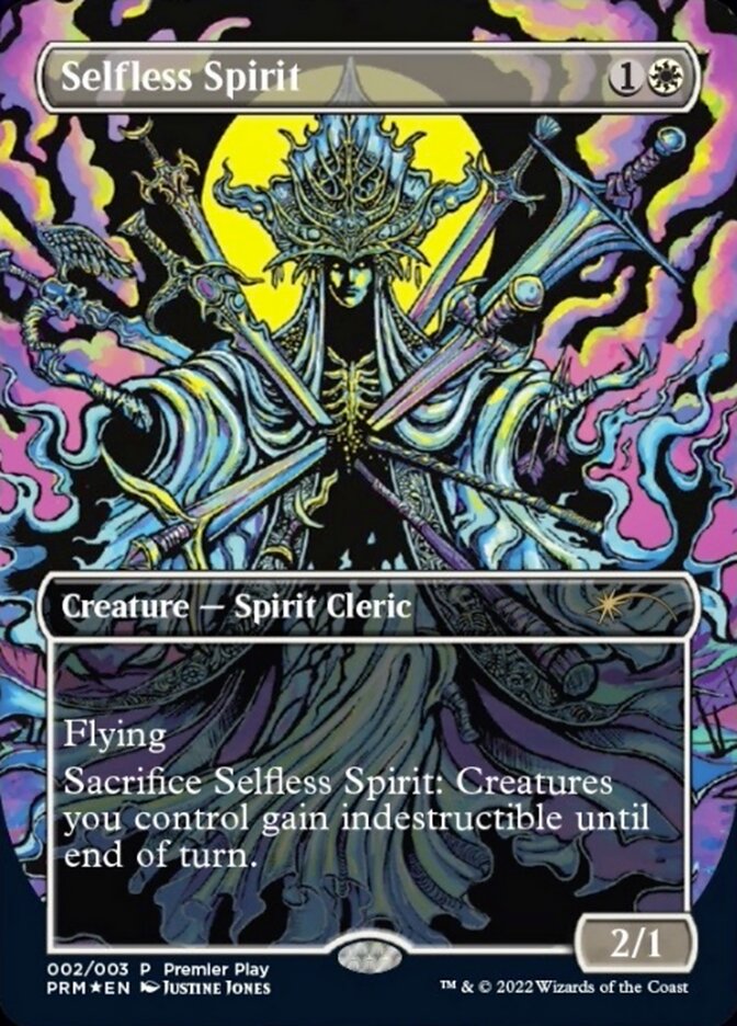 Selfless Spirit (Borderless Alternate-Art) [Regional Championship Qualifiers 2022] - Magic: The Gathering - Card Brawlers | Quebec | Canada |
