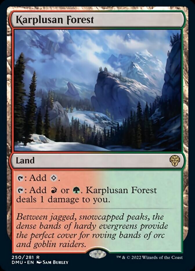 Karplusan Forest [Dominaria United] - Magic: The Gathering - Card Brawlers | Quebec | Canada |