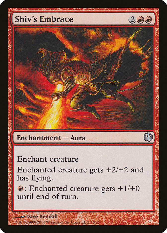 Shiv's Embrace [Duel Decks: Knights vs. Dragons] - Magic: The Gathering - Card Brawlers | Quebec | Canada |