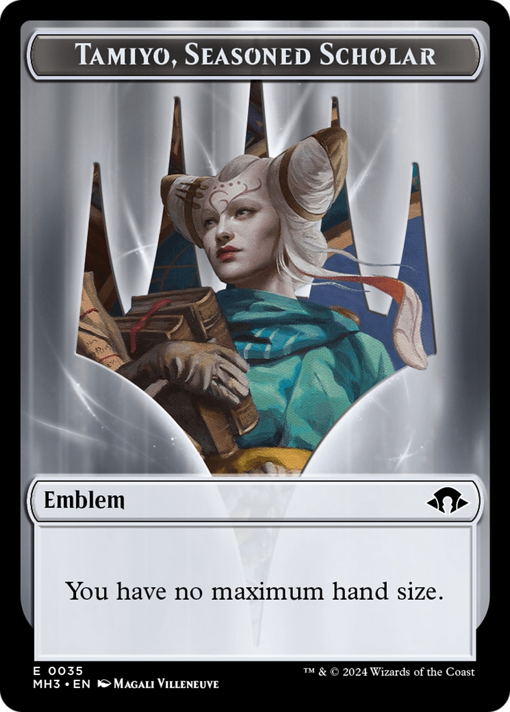 Tamiyo, Seasoned Scholar // Energy Reserve Double-Sided Token [Modern Horizons 3 Tokens] - Magic: The Gathering - Card Brawlers | Quebec | Canada |
