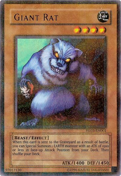 Giant Rat [HL03-EN001] Parallel Rare - Yu-Gi-Oh! - Card Brawlers | Quebec | Canada |