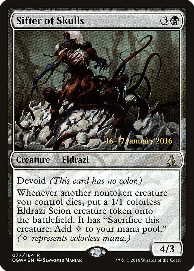 Sifter of Skulls [Oath of the Gatewatch Prerelease Promos] - Magic: The Gathering - Card Brawlers | Quebec | Canada |